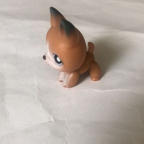 LPS Littlest Pet Shop German Shepard loose figure - Picture 2 of 4